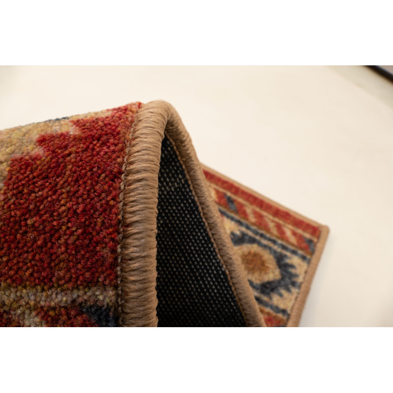 Tapis d'escalier en coton Veyo, Rectangle 8" x 26"