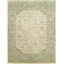Wool Oriental Area Rug in Ivory/Blue-630946345