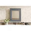 Armoire de rangement de salle de bain murale 24 po x 27 po avec miroir, armoire à pharmacie avec tablette réglable en hauteur, armoire de rangement au-dessus de la toilette-2013855511