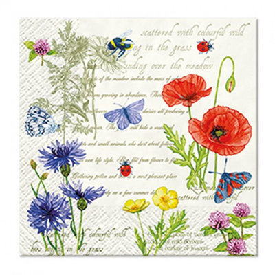 Ensemble de 20 serviettes de table vintage