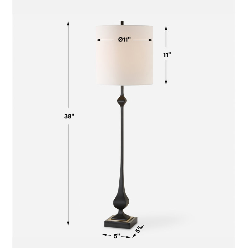 Nevyanko Black Buffet Lamp | Stylish Home Lighting