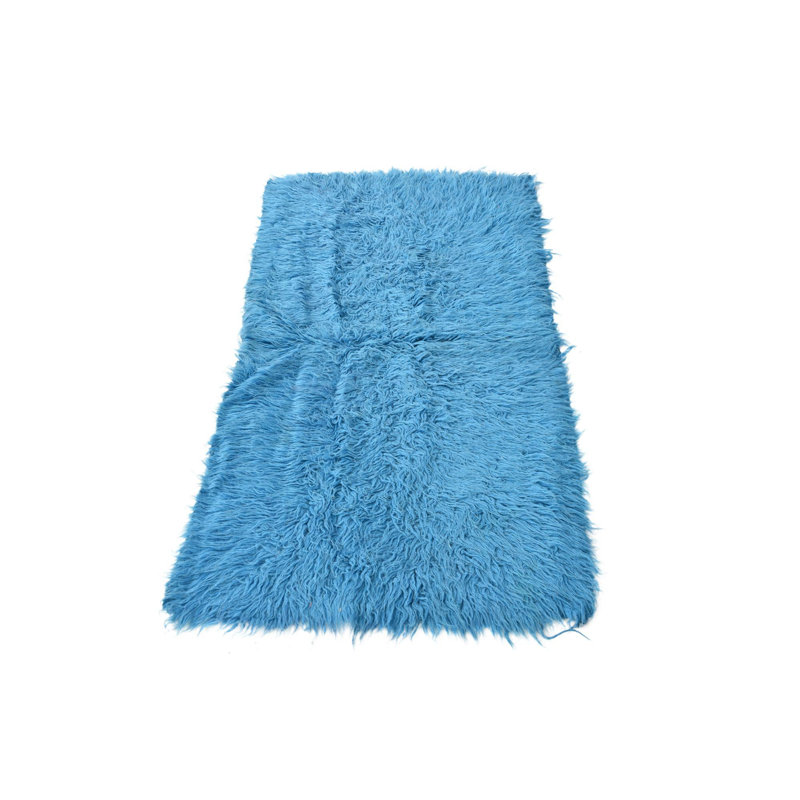 Tapis de couloir bleu Parra