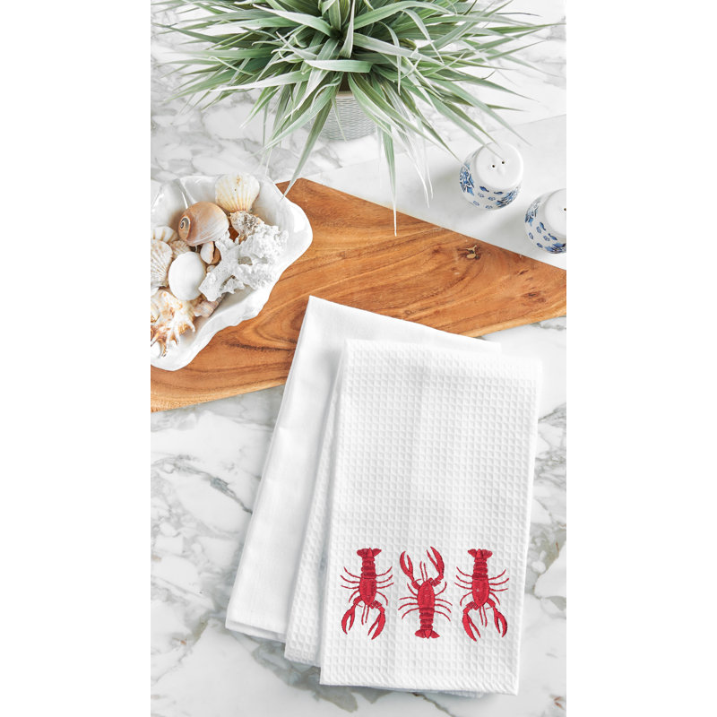Serviette 3 homards