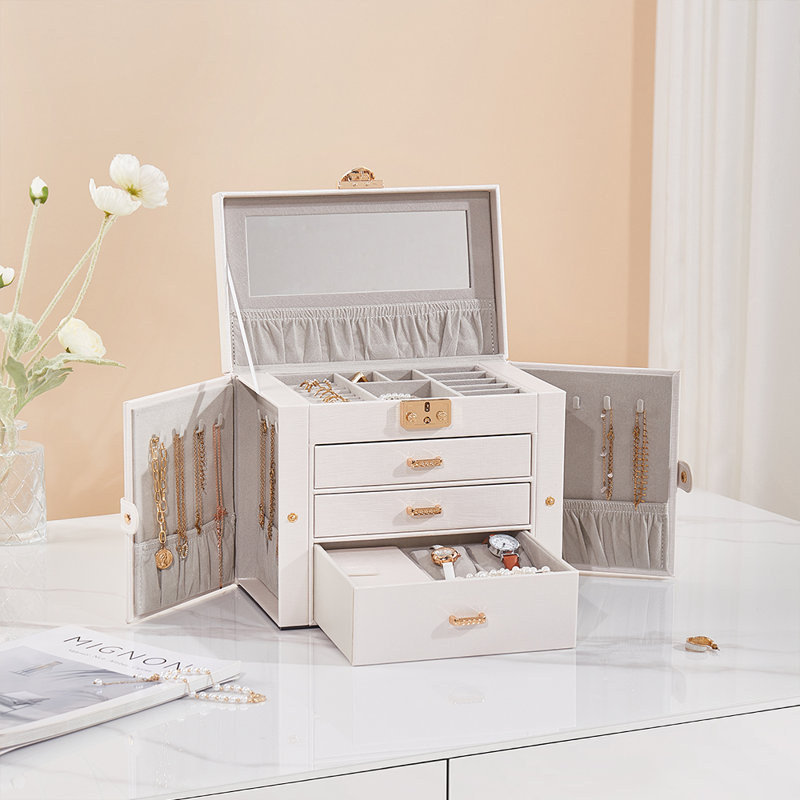 PU Leather Jewellery Box +