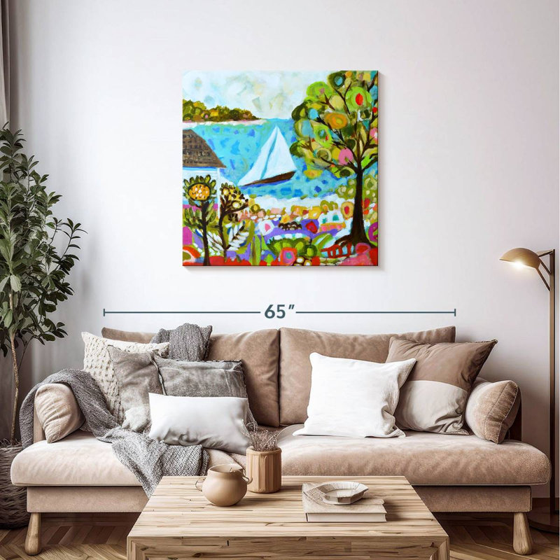 Senne Nautical Whimsy V, 36" H x 36" W