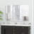 48"X32" Oversized Modern Rectangle Bathroom Mirror