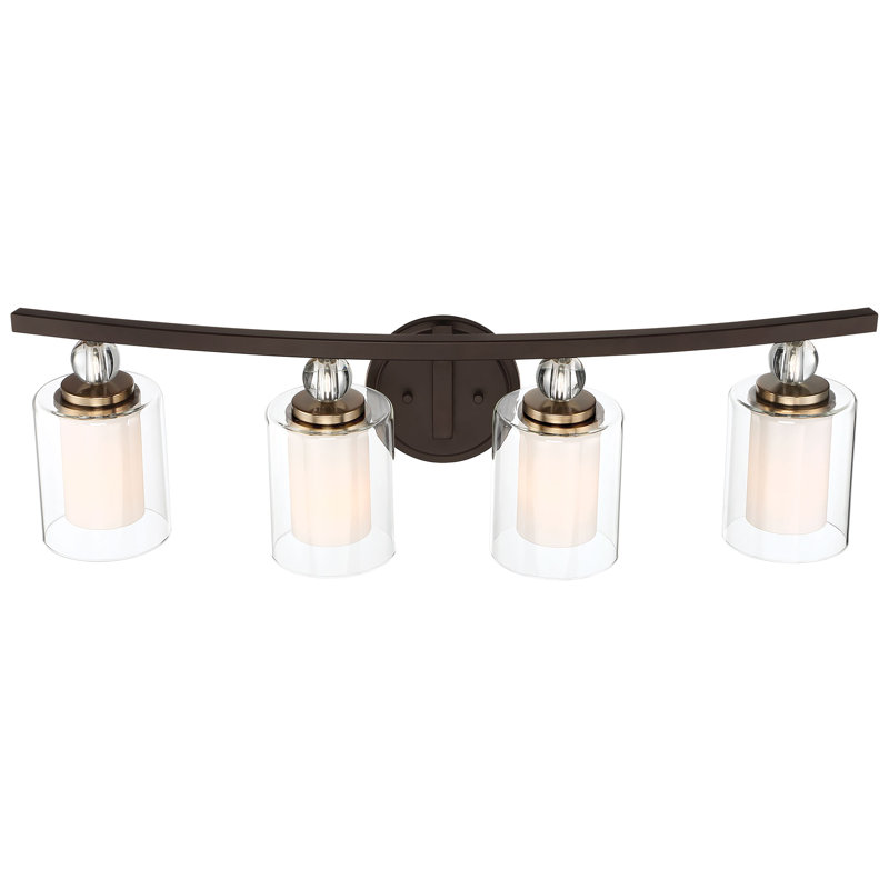 Éclairage pour meuble-lavabo 4 lumières Friedman