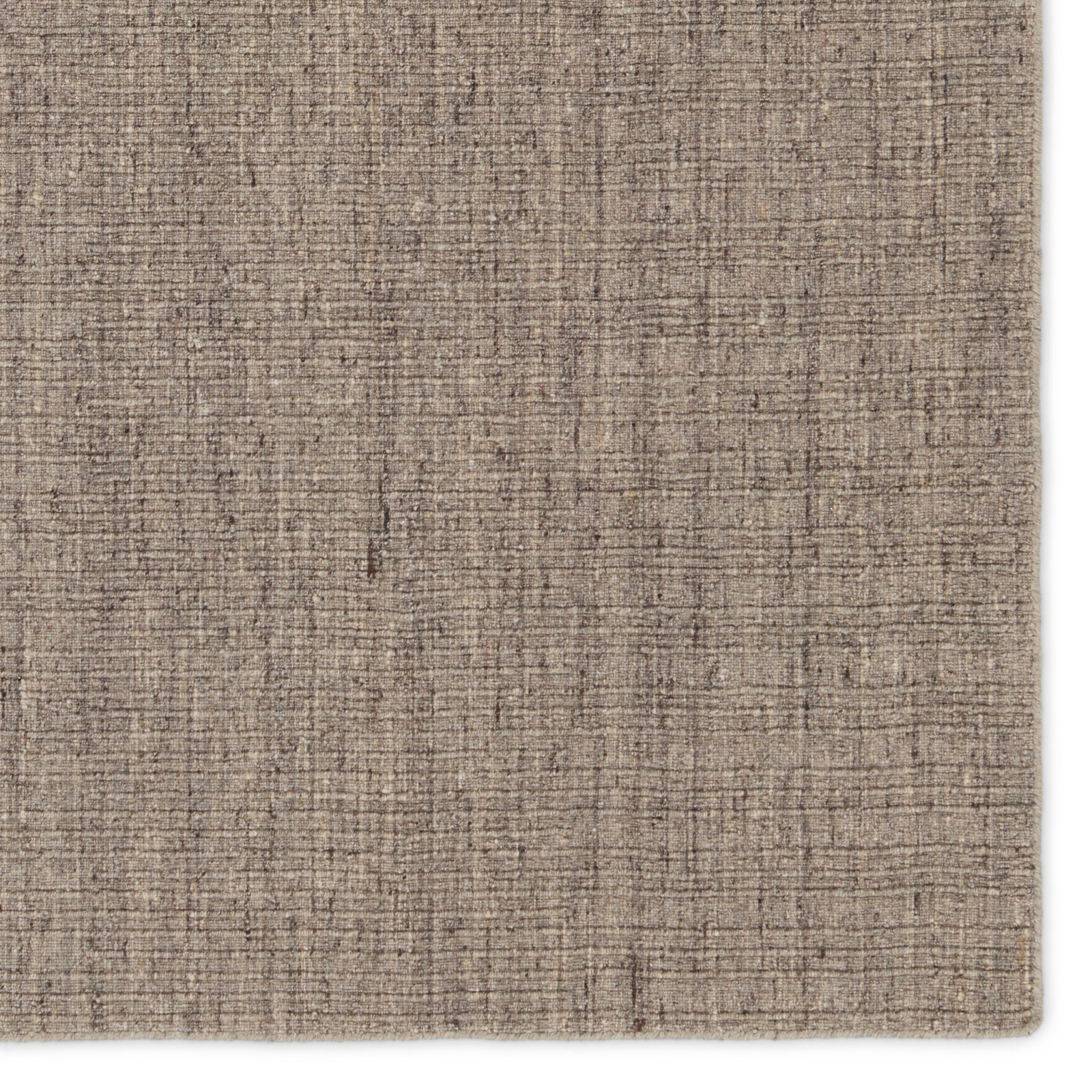 Handmade Brown/Taupe Rug, Rectangle 8' x 10'