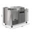 Réfrigérateur commercial 50 po à une porte pour préparation de pizza en acier inoxydable (km-RPPS-1DSS)