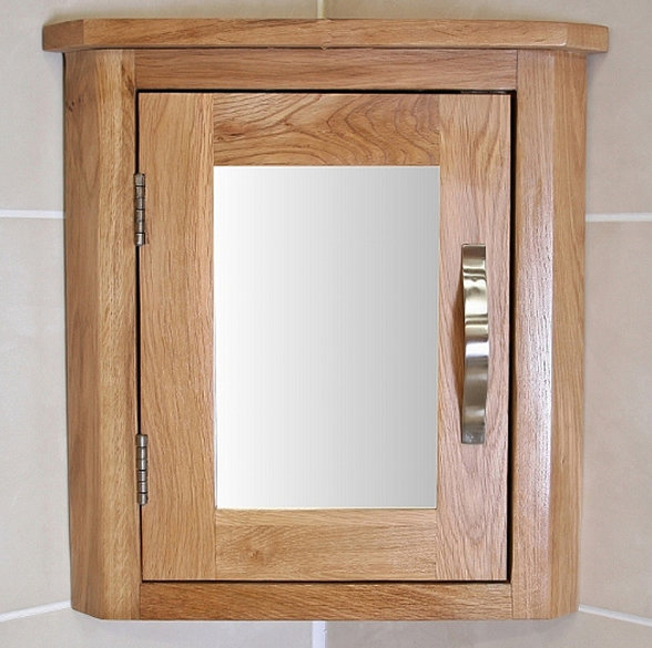 Kenzie Solid Wood Surface Mount Mirror Cabinet
