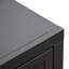 Table d'appoint 15 po Nora, sans assemblage requis, finition noire et whisky-1009732359