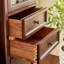 Bibliothèque en bois massif de style européen