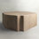Ziya Mindi Veneer Unique Pedestal Coffee Table - 48 In. W X 18.5 In. H