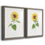 Tournesol I - ensemble de 2 reproductions d'art-422959580-422959587-422959586