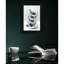 Art encadré bleu House House