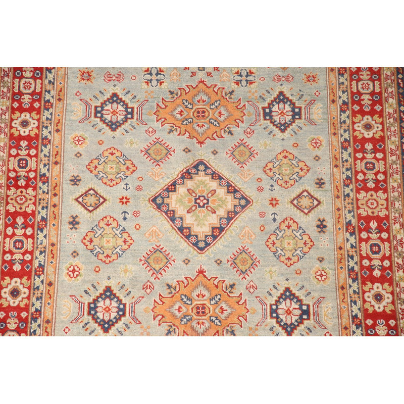 Tapis oriental géométrique Kazak 7
