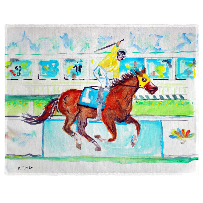 Sisk Polyester Sports Rectangle Placemat