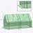 6' X 3' X 3' Portable Mini Greenhouse Outdoor Garden With Large Zipper Doors And Water/UV PE Cover-125438536