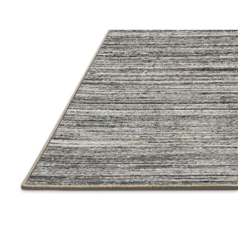 Tapis contemporain gris, Rectangle 6 pi x 9 pi