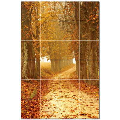 12'' x 12'' Satin Ceramic Decorative Mural