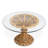 Colony Round Glass Top Dining Table