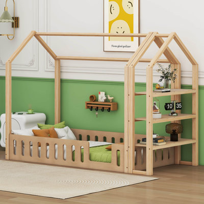 Ashmin Canopy Storage Bed