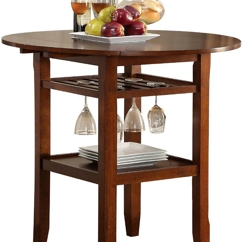 Edurdo Round Solid Wood Dining Table