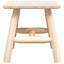 Alpen Home Side Table 49X49x50 Cm Solid Wood Spruce-1020888939