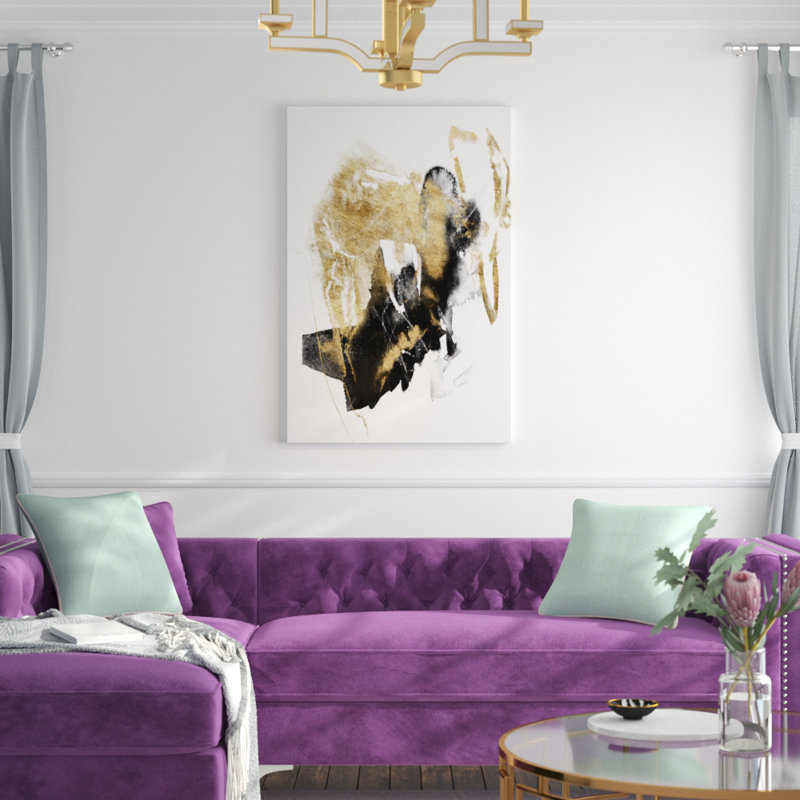 Splash I by Jennifer Goldberger - Print, 122cm H x 81cm W, Wrapped Canvas