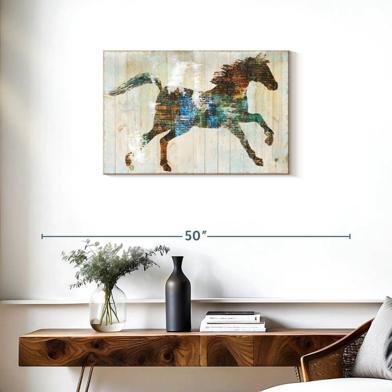 Cheval Brampt Free Spirit, H 20 po x l 30 po
