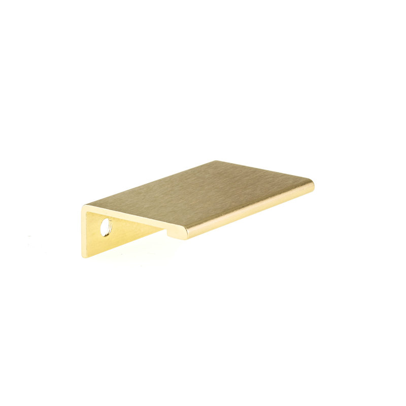Expression 1.9687" Center to Center Edge Pulls, Satin Gold