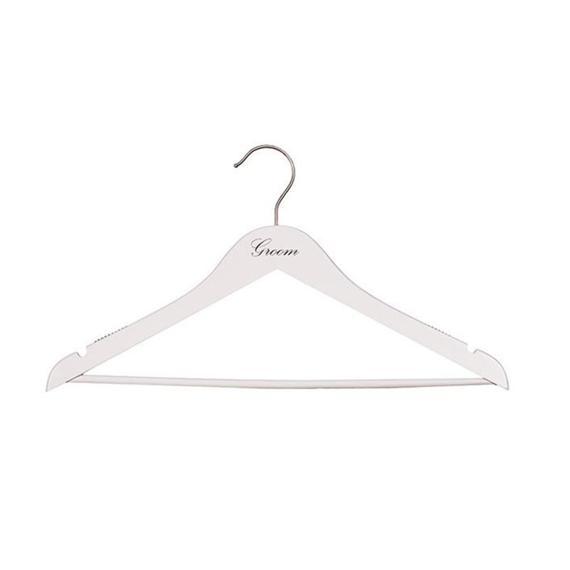 Cintre anti-dérapant Shreve, Blanc