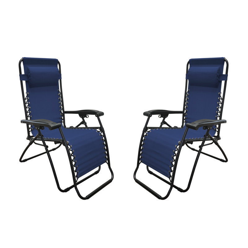 Pinedale Folding Zero Gravity Chair, Blue
