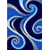 Tapis bleu océan Mccampbell