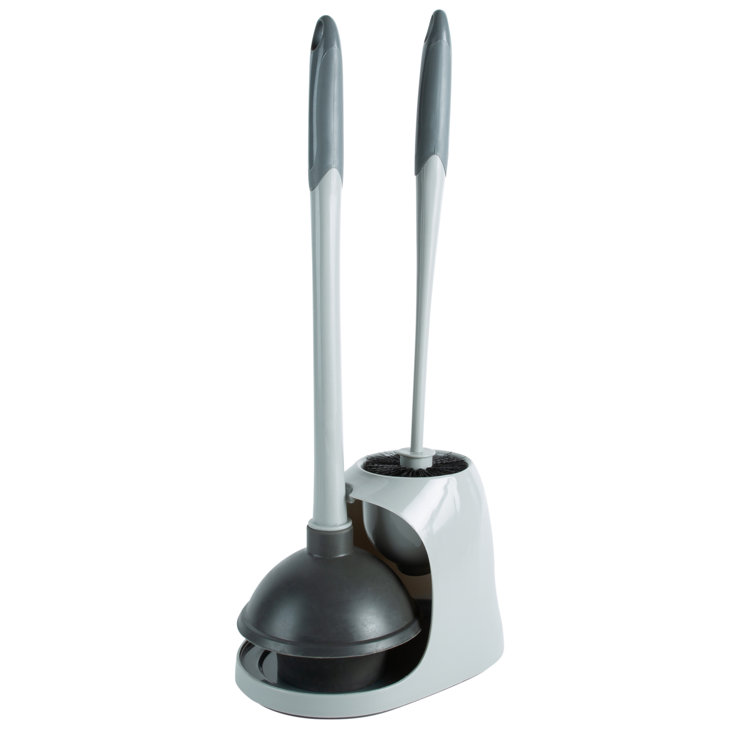 Simplehuman Toilet Plunger With Caddy White : Target