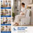 SANOXIS ADA Smart Toilet With Auto Open/Close Lid, MAP 1000 Tankless Bidet Wash, Heated Seat, 1.28 Gpf Auto Flush, Warm Wash/Dryer, Soft- Close, Deodorizer, And Remote Control