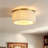 Hassler 2 - Light Drum Cotton Flush Mount Ceiling Light