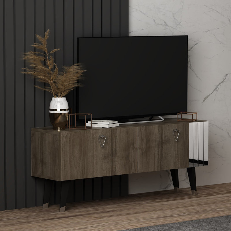Odessa Unfinished TV Stand for TVs up to 50", Beige