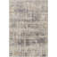 Tapis abstrait tissé à la machine Quann en crème / violet-1504901145