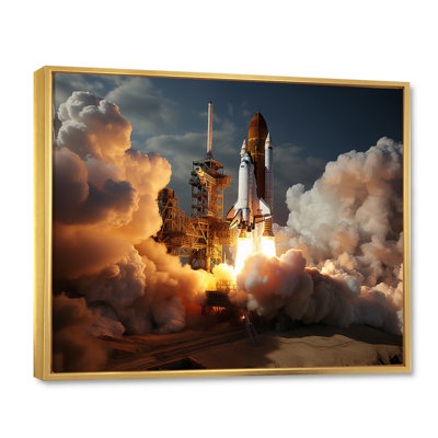 " Space Shuttle Delicate Maneuvering "