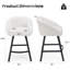 Tabouret de comptoir moderne 27,1 po Boucle-749565262