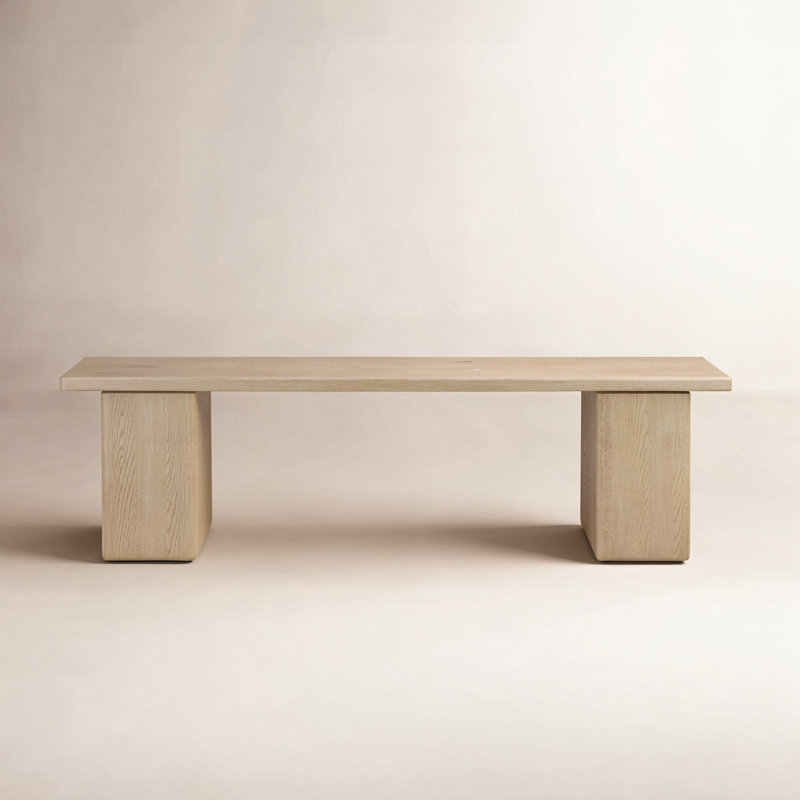 Pecos Console Table-Light Wash Oak