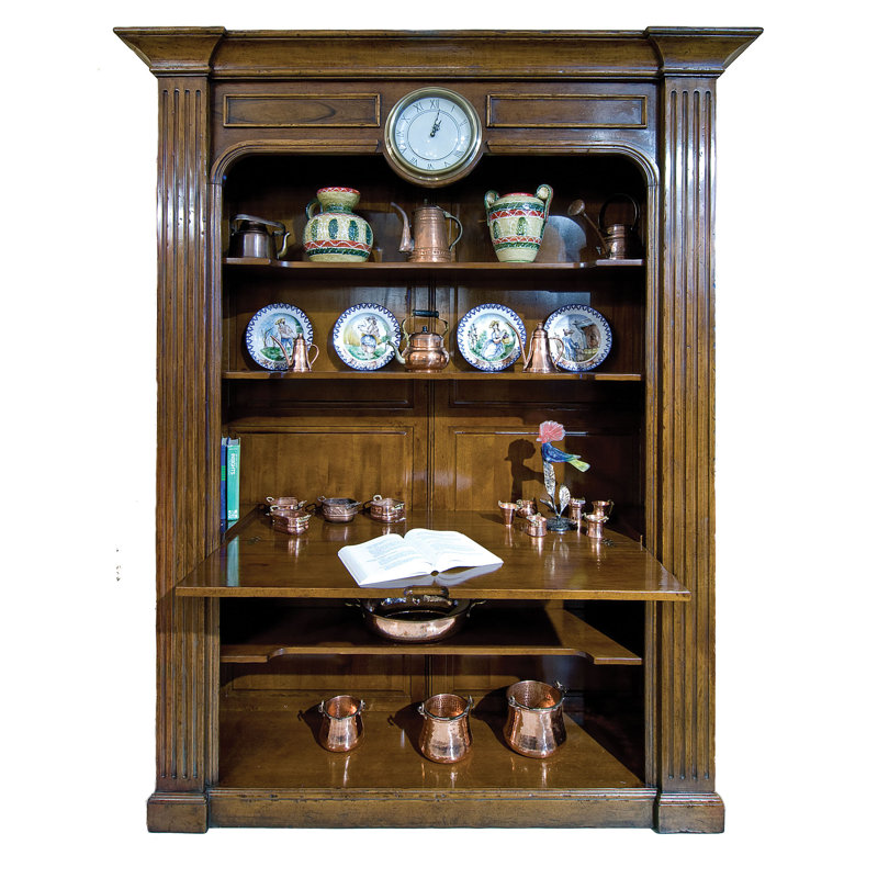 Yarmouth Barrister Bookcase, Stained