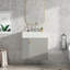 Single Bathroom Vanity with Ceramic Basin-762881073