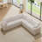 123.6" Extra Large Modular Sectional Sofa, Plush Corduroy Fabric, Modern Oversized L Shaped Sectional Couch With Deep Seat, Tool-Free Assembly-948523972