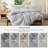 Bedsure Silver Gray Duvet Cover Queen Size - Soft Double Brushed Bedding Set for Kids & Adults（Set of 3）-109724469-109724489