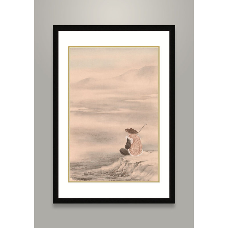 The Shepherd by Xiu Yitang  - Single Picture FramePainting