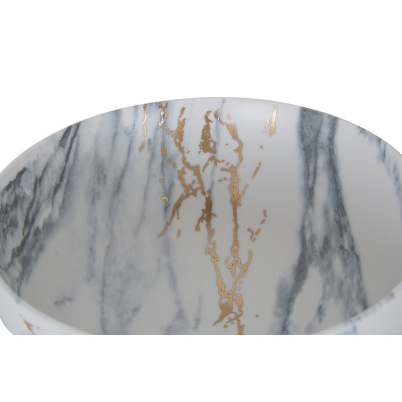 Metro Lane Fanton Porcelain China Salad Bowl