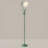 Mitzl 55'' Green Arched Floor Lamp