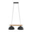 Luminaire suspendu scandinave noir OSLO 2-1817548139-1817548141